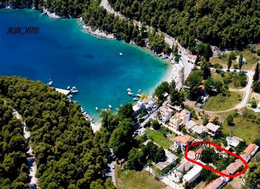 Katikies Stamatias Studios & Maisonettes Agnontas Екстериор снимка